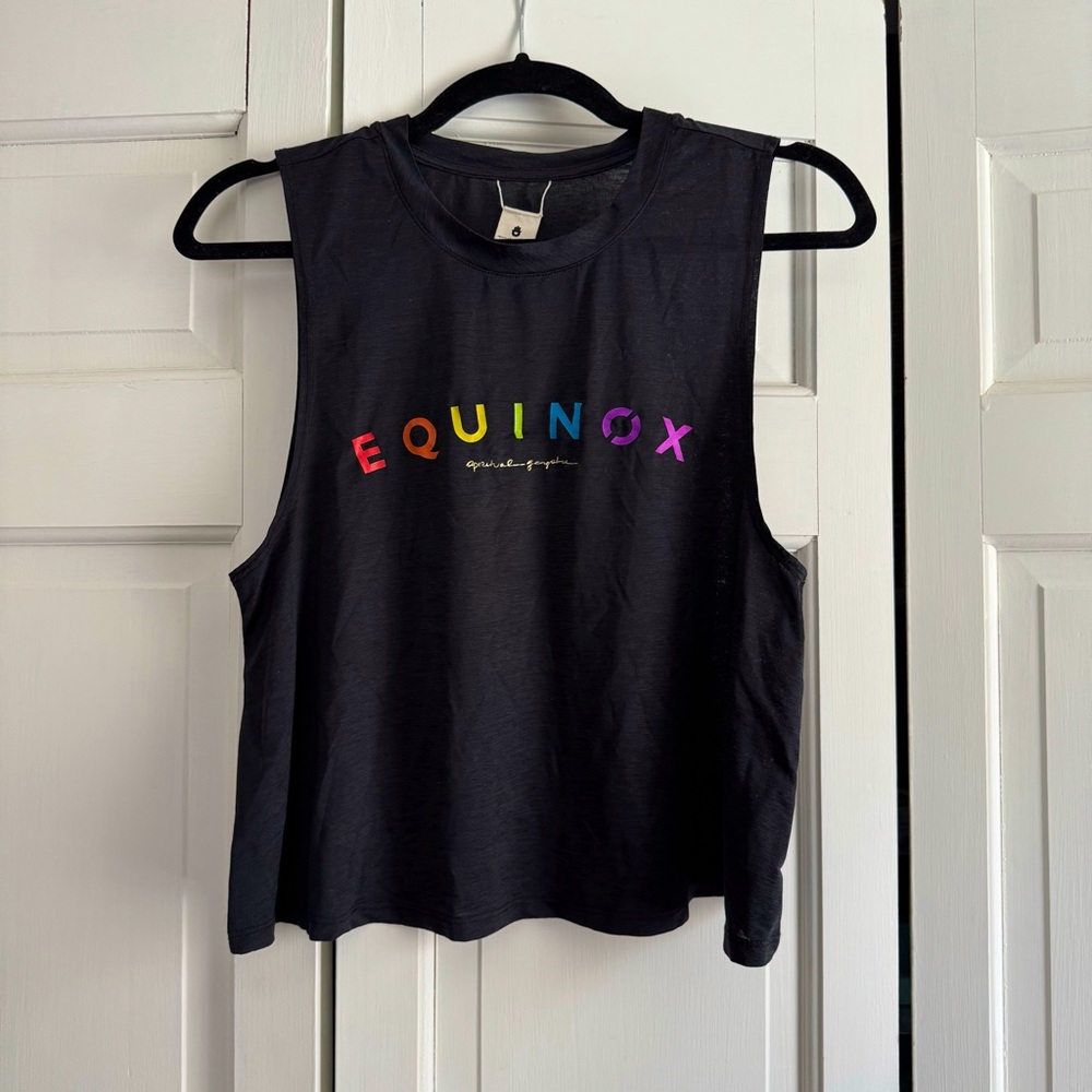 Spiritual Gangster x Equinox Pride tank top Size Small